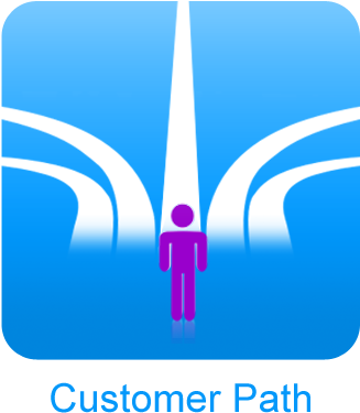 Customer Path New (326x391), Png Download