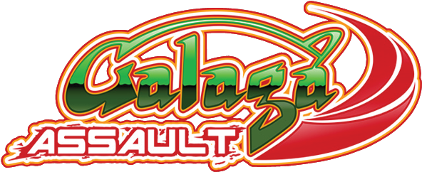 2853833-galogo - Galaga Assault (607x260), Png Download