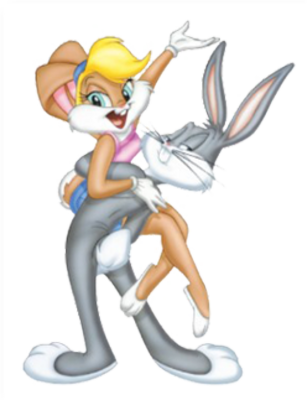 Lola Bunny - Bugs Lola Bunny Png (307x400), Png Download