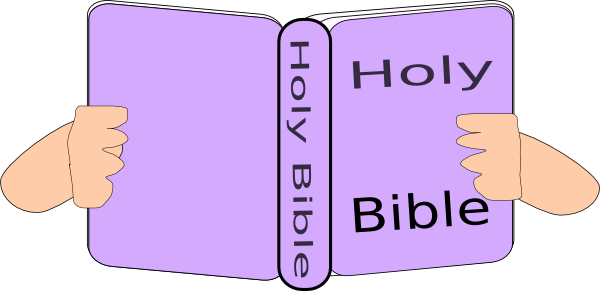 Purple Bible Clip Art - Clip Art (600x291), Png Download