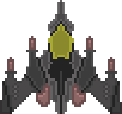 Based On Galaga Ship - Ship (510x480), Png Download