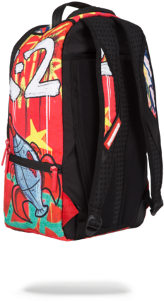 Looney Tunes Marvin Propaganda - Sprayground Looney Tunes Marvin Propoganda Book Bag (376x480), Png Download