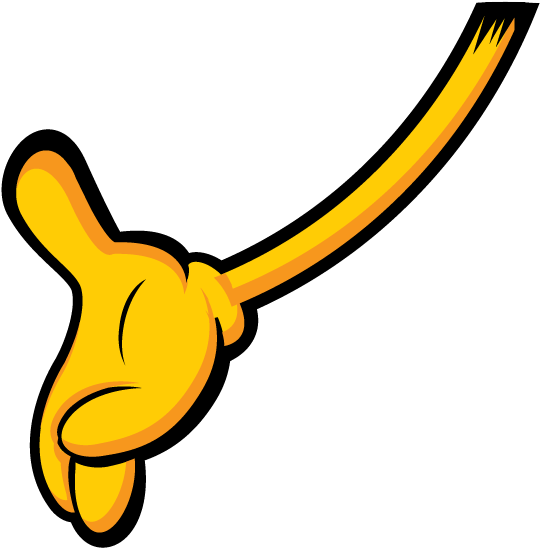 Cartoon Arm Png - Arms Cartoon Left And Right (590x547), Png Download