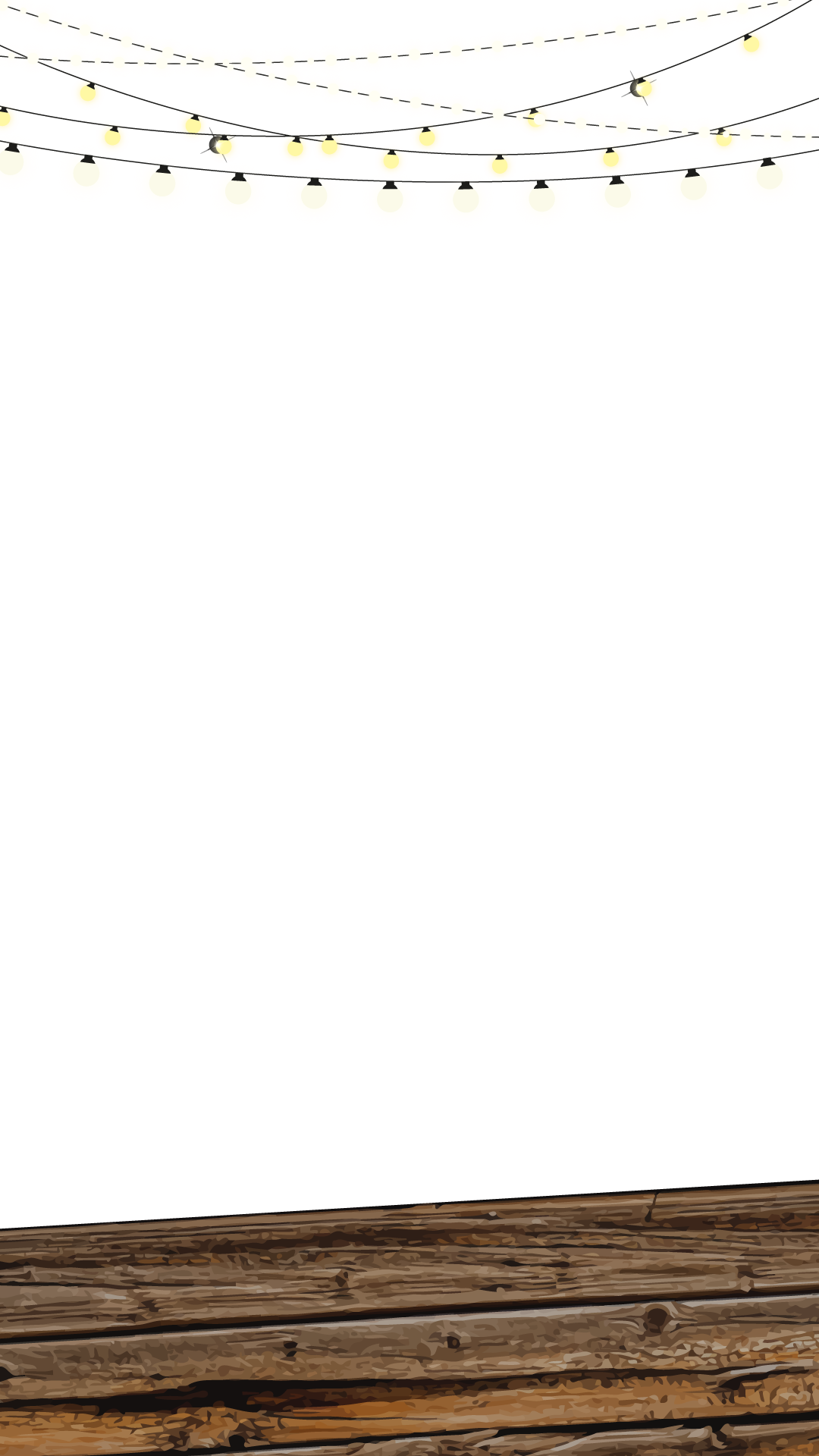 Rustic Market Lights - Wood (1080x1920), Png Download