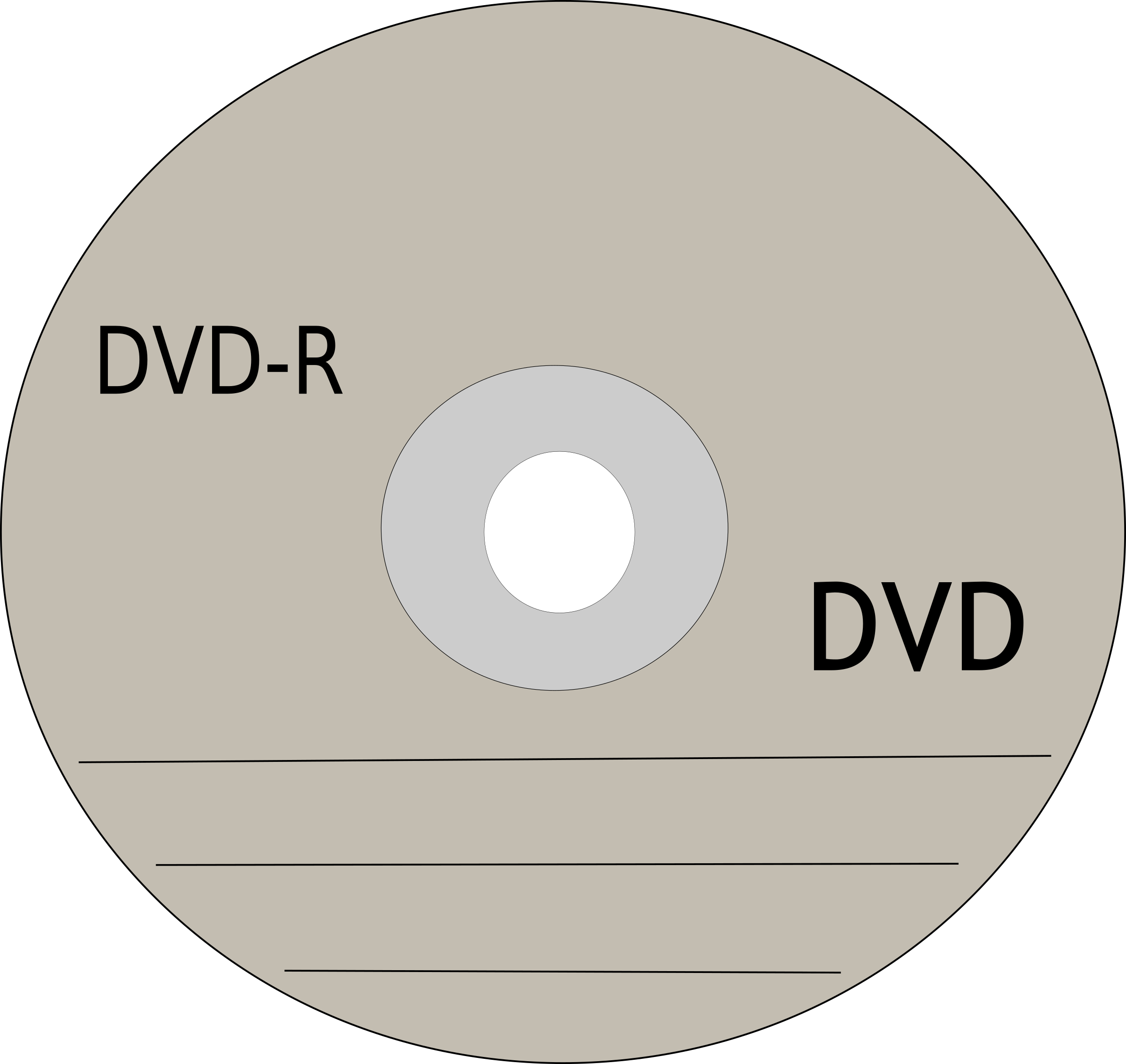 Big Image - Dvd Clipart (2400x2268), Png Download