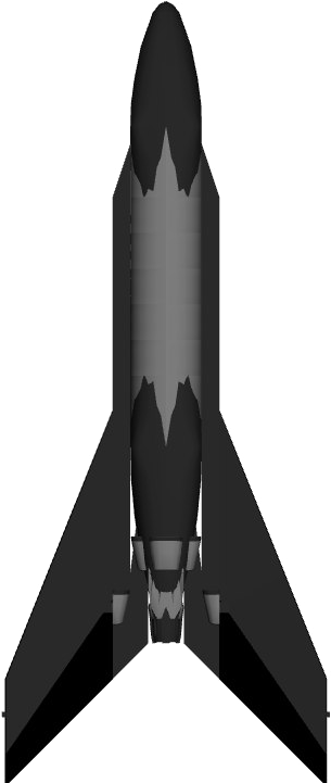 Nuclear Missile Png - Missile Top View Png (720x720), Png Download