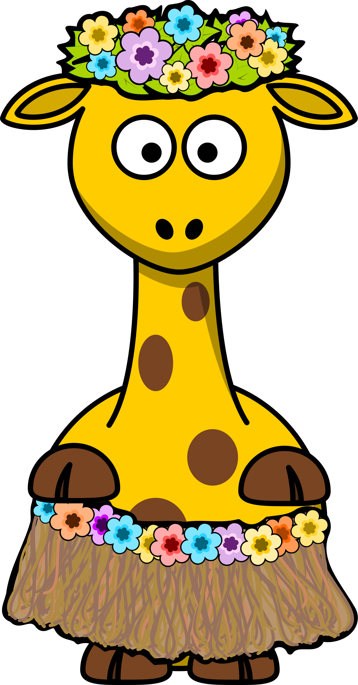 This Free Icons Png Design Of Giraffe Hawaii (1254x2400), Png Download