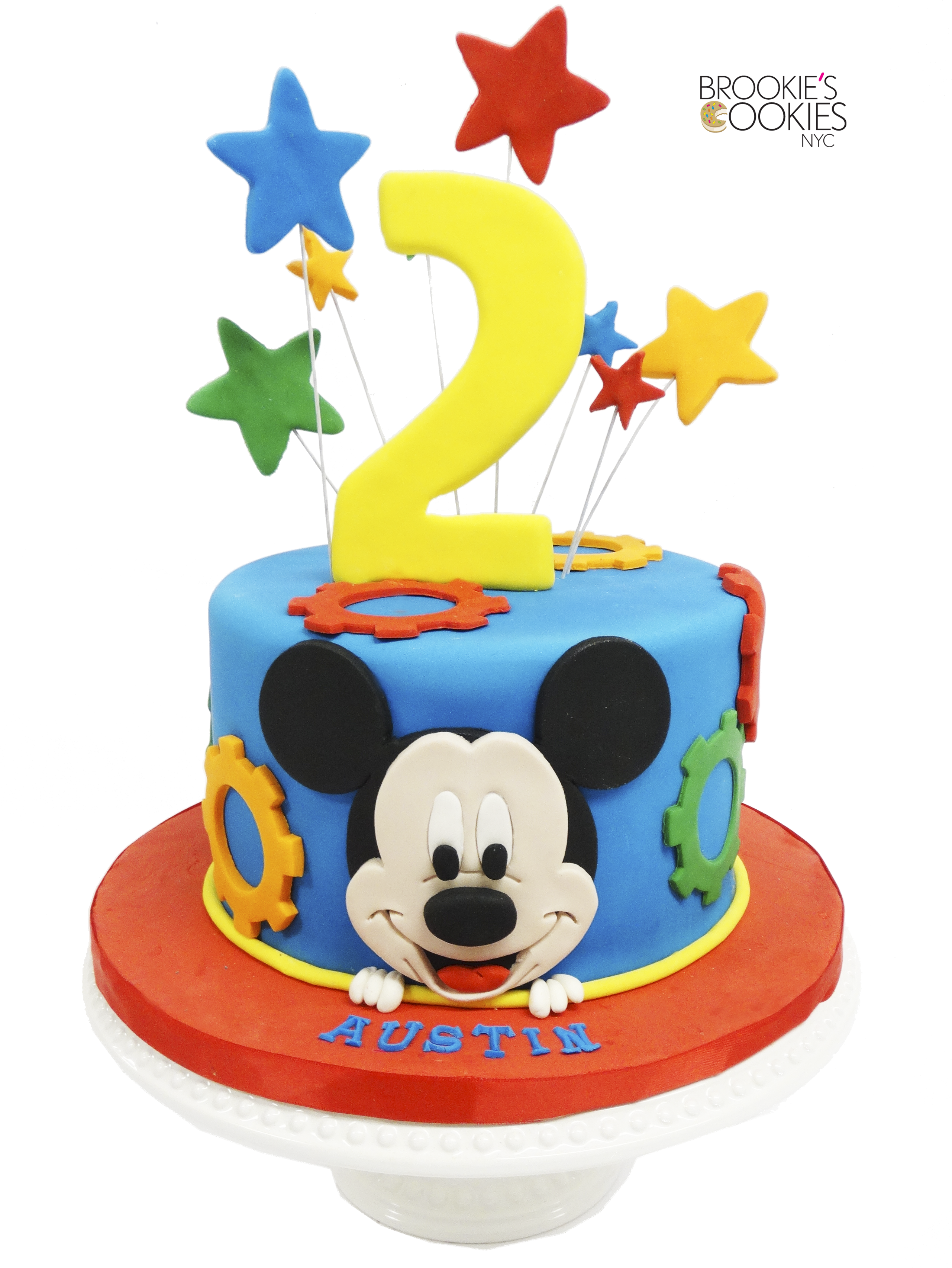 Download Hd Mickey Mouse Cake Characters Cakes For Birthday Transparent Png Image Nicepng Com