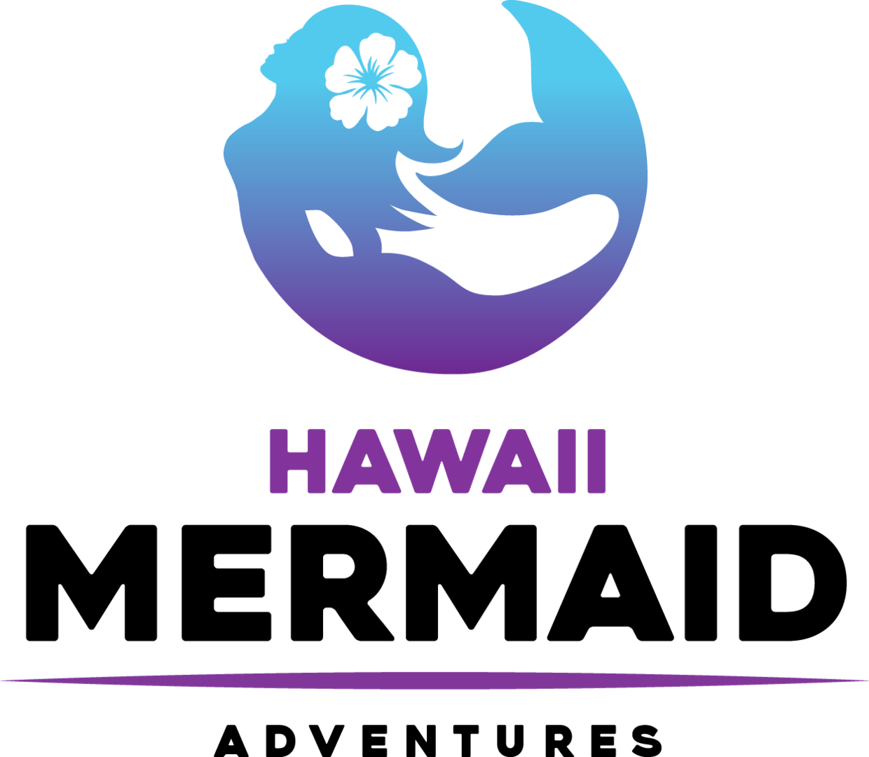 Mermaid Hawaii Logo (1240x1080), Png Download
