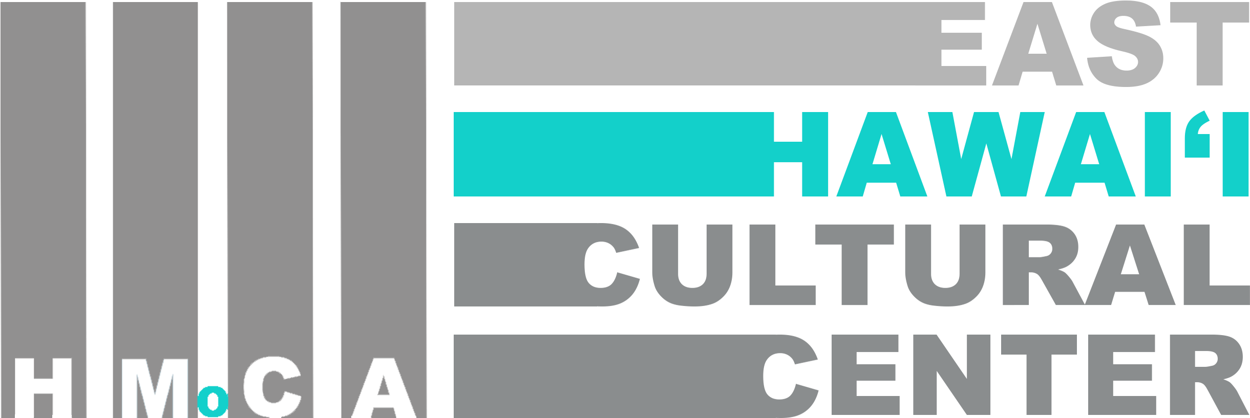 East Hawaii Cultural Center / Hmoca - Culture Center Logo (2618x872), Png Download