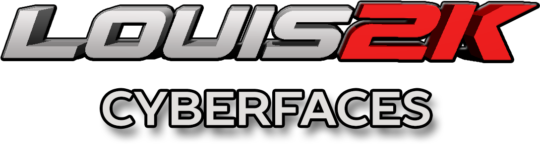 Nba2k14 Cyberfaces By Louis2k - Graphics (1200x400), Png Download