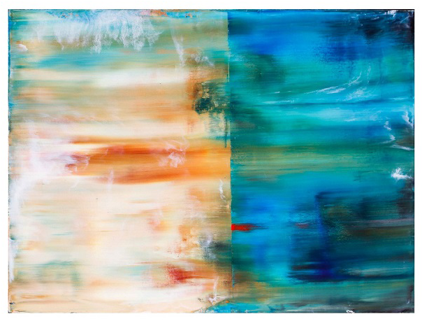 Moments In Capri - Modern Art (603x603), Png Download