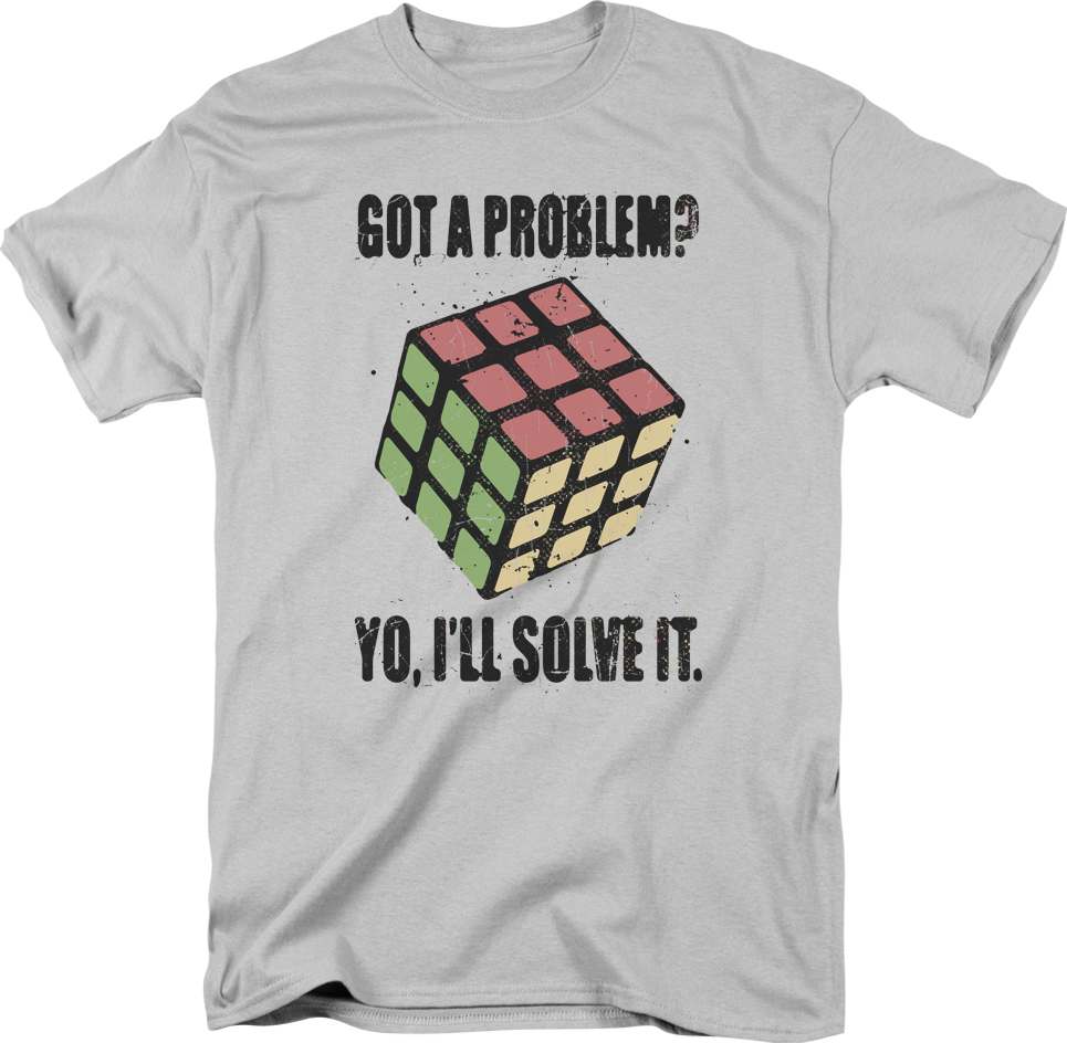 Rubiks Cube Shirt - Rubik Cube T Shirt (965x944), Png Download