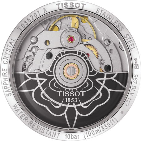 Tissot Couturier Powermatic 80 Lady - Tissot Women's Swiss Automatic Couturier Powermatic (555x840), Png Download