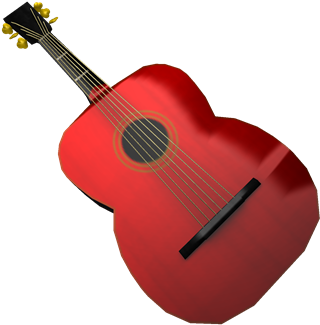 Mariachi Guitar - Roblox Acoustic Guitar (420x420), Png Download