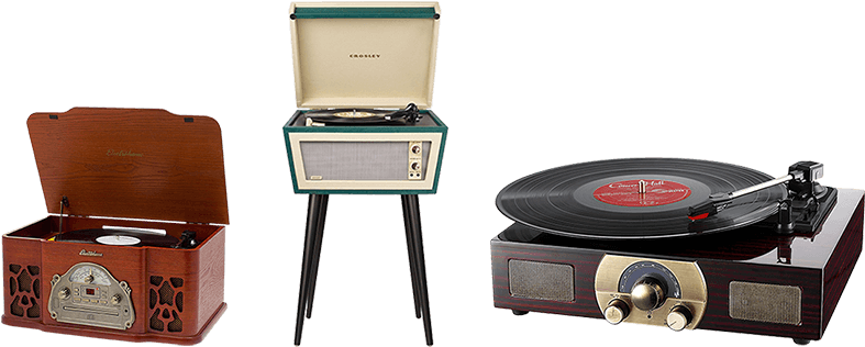 Quadcopter Reviews Best Vintage Style Turntables - Electrohome Winston Vintage Classic Turntable Stereo (800x325), Png Download