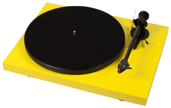Pro-ject Debut Carbon Turntable - Yellow Turntable (600x400), Png Download