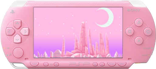 77 Images About Png Stickers On We Heart It - Sony Psp 1001 (japanese Version) - Pink (640x507), Png Download