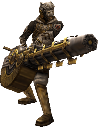 Heavymachinegunsoldier Type0 Psp - Final Fantasy Type 0 Soldier (328x423), Png Download