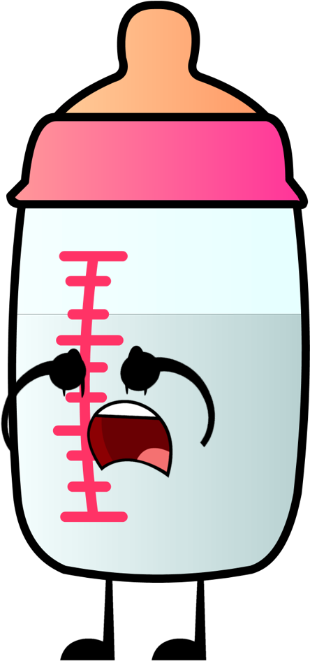 Baby Bottle - Object Show Baby Bottle (481x947), Png Download