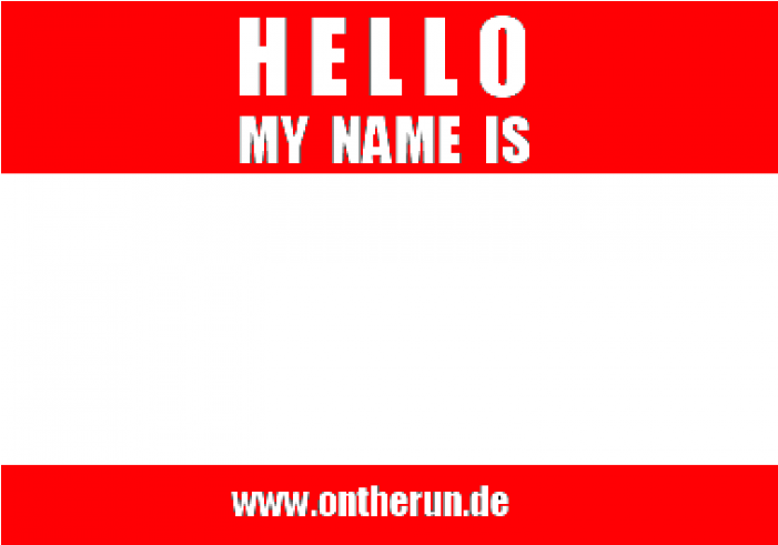 On The Run - Sticker (700x700), Png Download