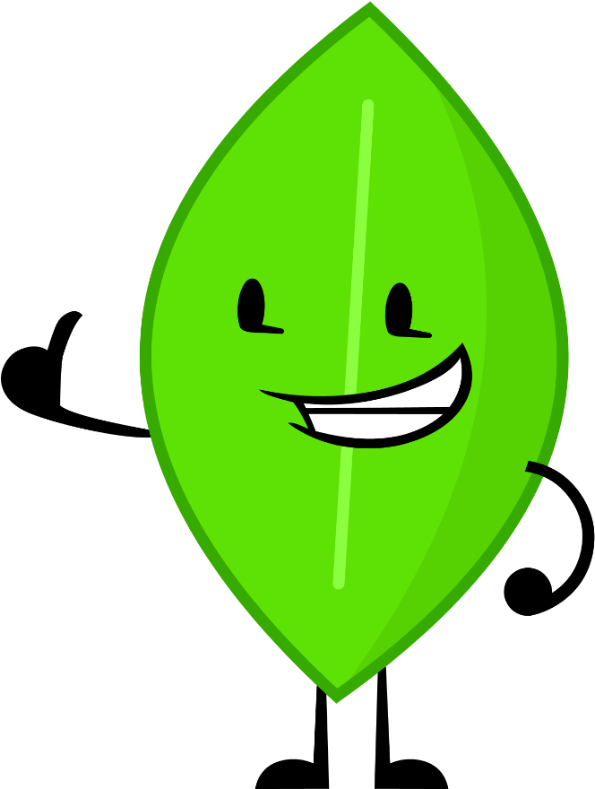 Leafy - Battle For Dream Island Leafy (700x900), Png Download