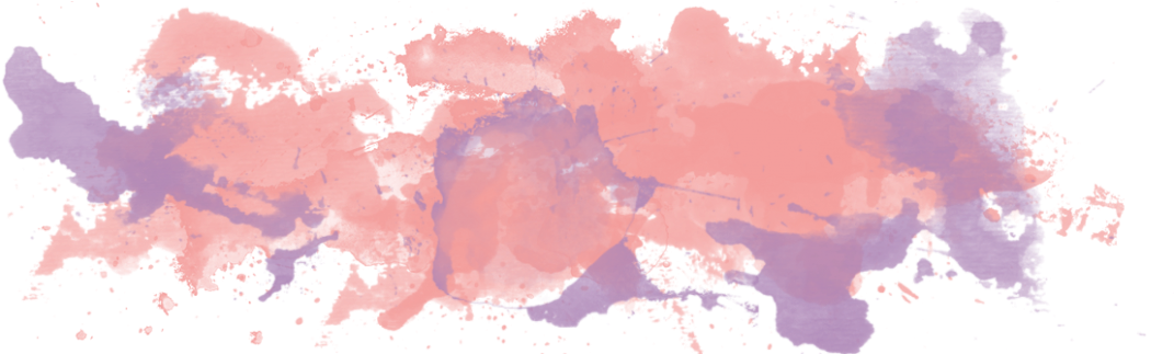 Nekochika - Pastel Watercolor Splash Png (1160x322), Png Download