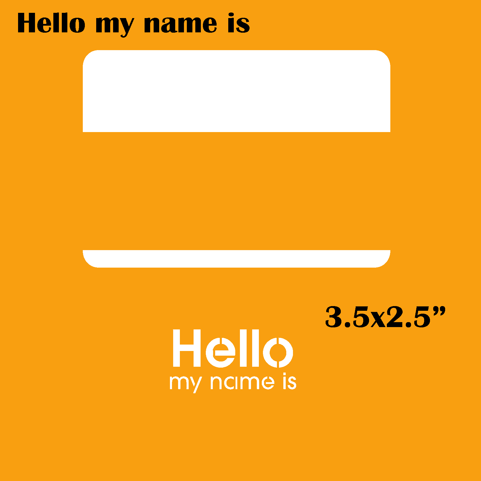 S131465399782554254 P773 I1 W1650 - Hello My Name Is Cutie High Quality Passport Holder (1650x1650), Png Download