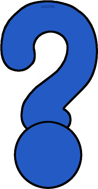 Blue Question Mark - Phillip Martin Clipart Question (326x630), Png Download