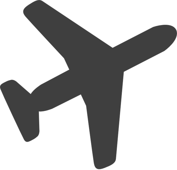 Plane Clip Art (600x576), Png Download