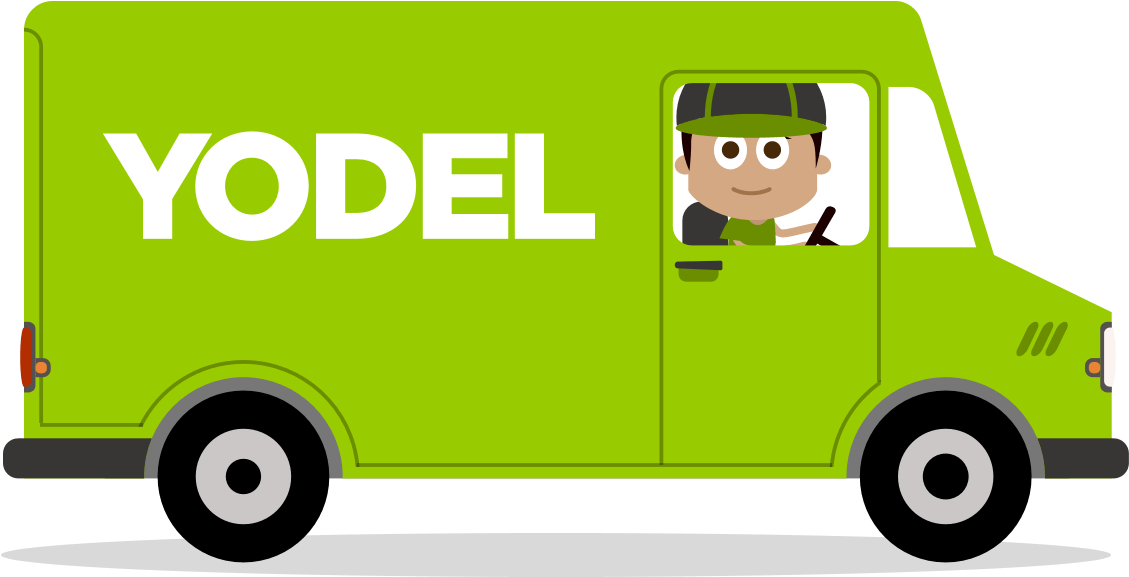 Delivery Clipart Courier Van - Courier Dhl (1200x700), Png Download