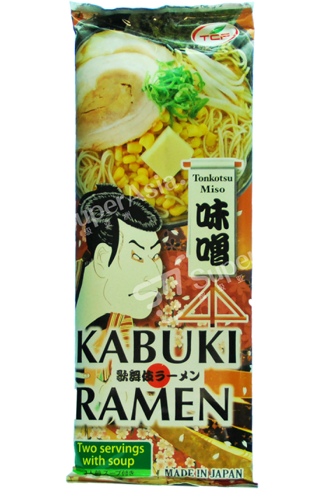 Kabuki Instant Noodles Ramen With Miso 238 G - Kabuki Ramen (600x800), Png Download