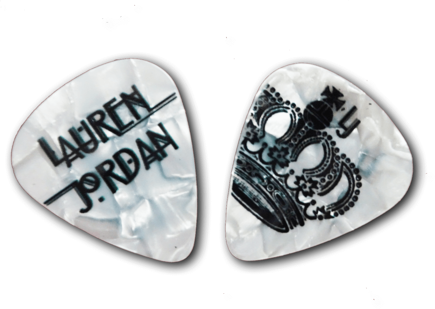 Lauren Jordan Guitar Pick - Plectrum (1440x1080), Png Download