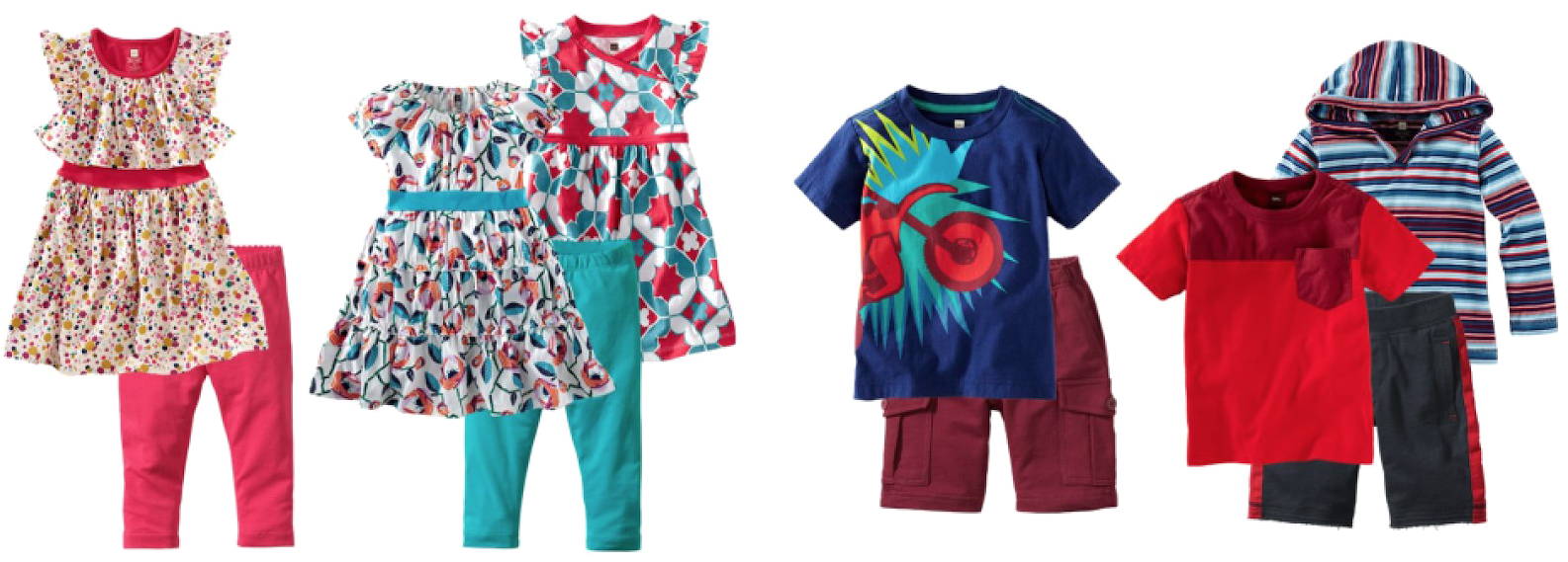 Baby Clothes Download Png Image - Tea Collection Girls 2-6 Mosaic Rose Twirl Dress, Milk (1600x573), Png Download