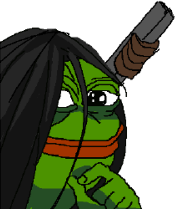 Smug Frog - Pepe The Frog Edgy (600x712), Png Download