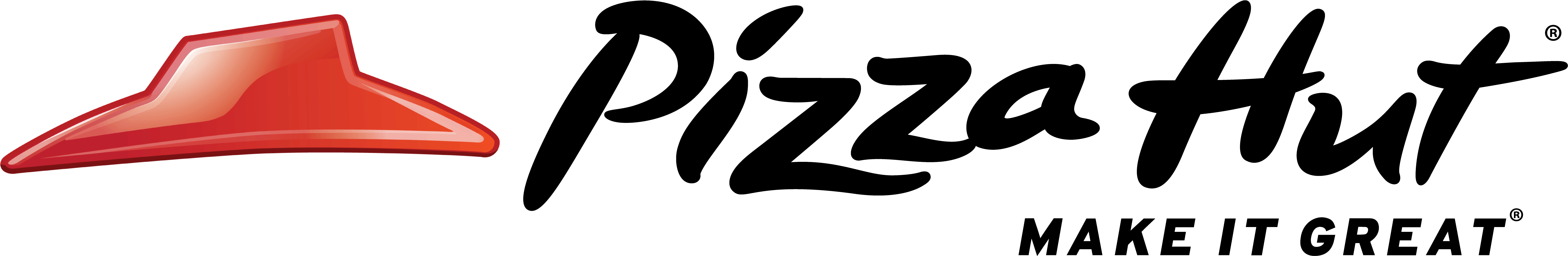 Pizza Hut Make It Great Png Logo - Pizza Hut Canada Logo (8000x2000), Png Download