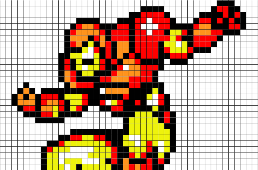 Iron Man Pixel Art - Pixel Art Iron Man (880x581), Png Download