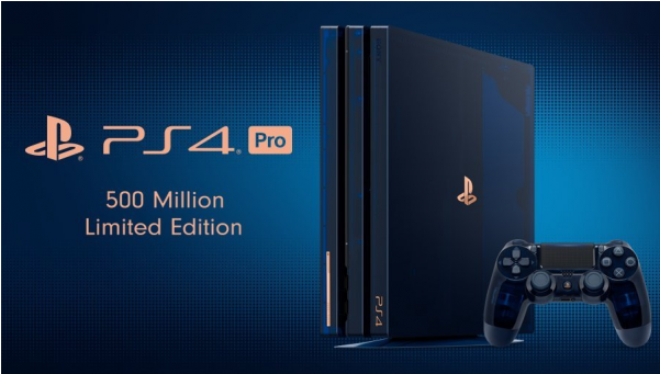 Ps4 500 Million Edition 13406 - Ps4 Pro 500 Million Limited Edition (600x707), Png Download