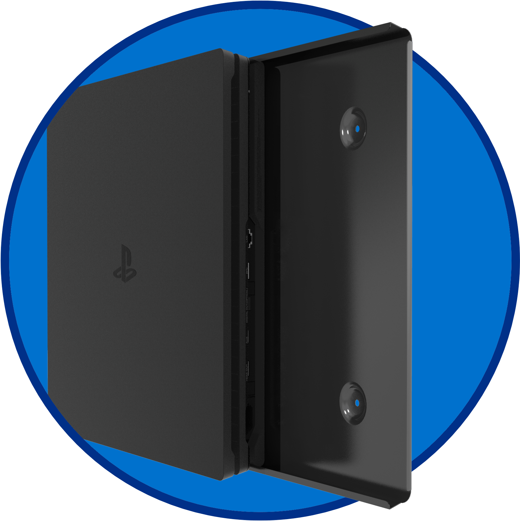Ps4 Pro Wall Mount Cb - Sony Playstation 4 Pro (1800x1800), Png Download