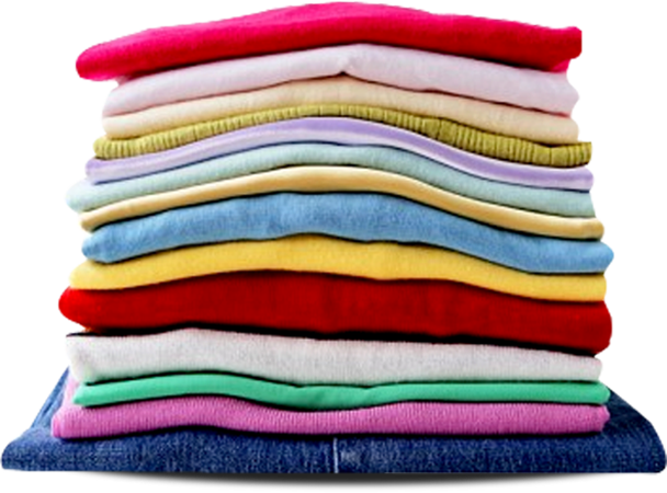 Laundry Clothes Png - Washing Machine With Clothes Png (608x450), Png Download