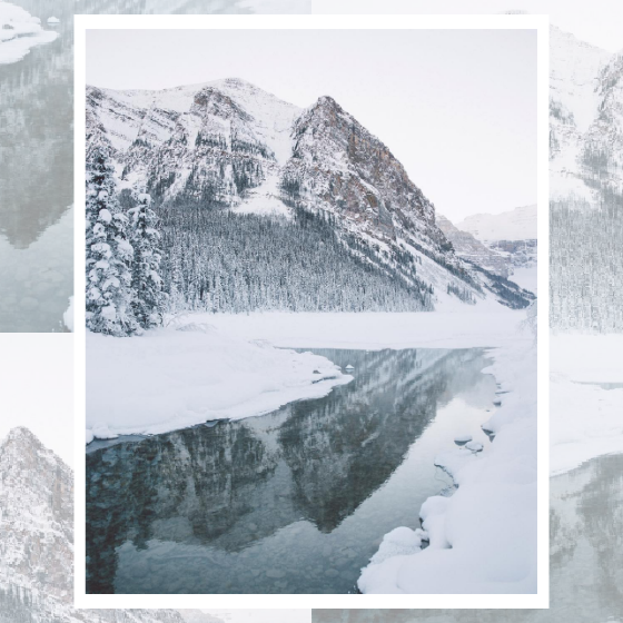 5 17 2016 Snow Pollution - Lake Louise (560x560), Png Download