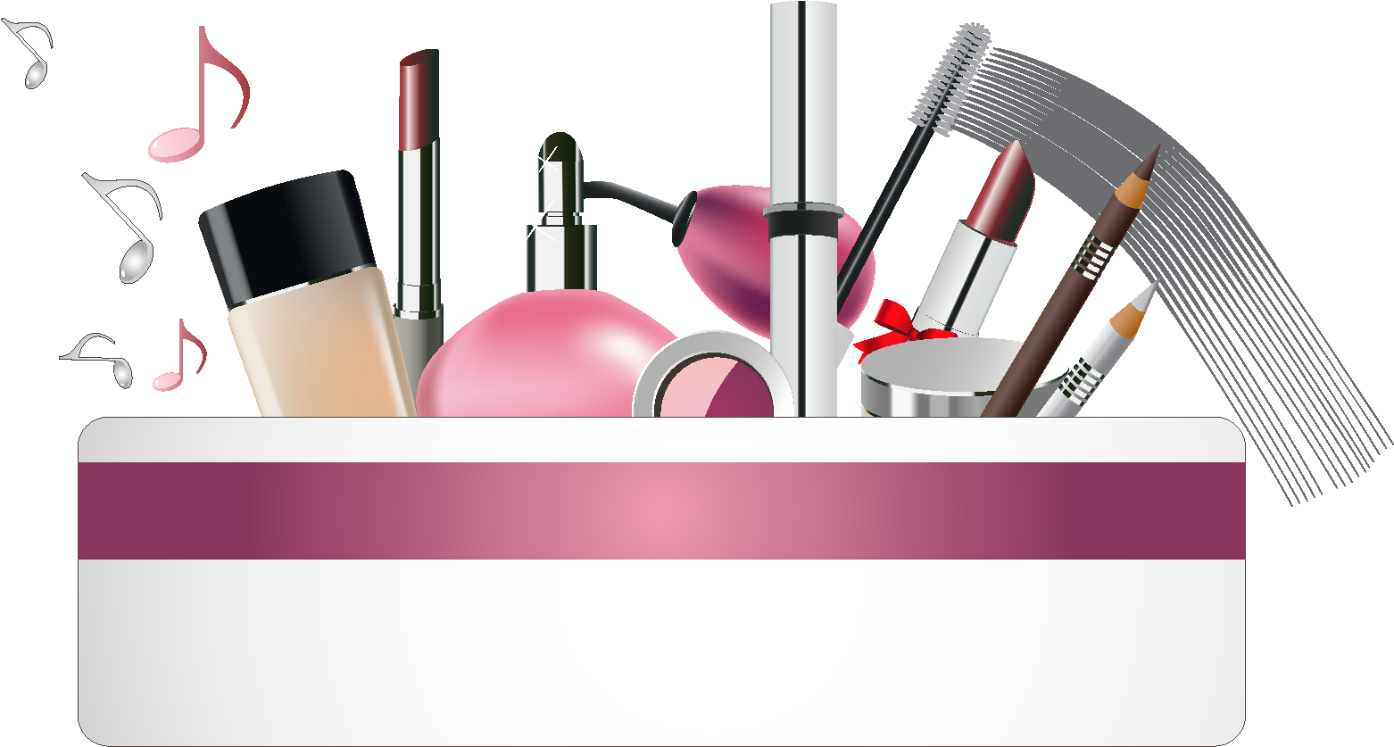 تصميم لوجو مستحضرات تجميل (1772x1378), Png Download