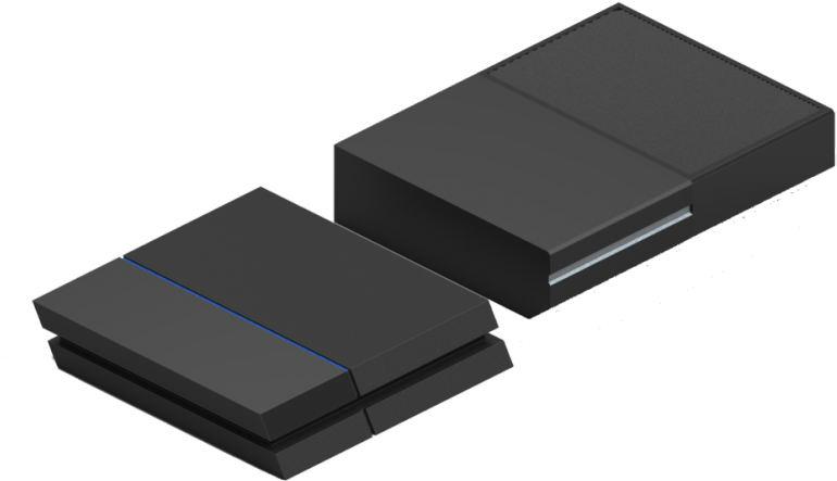 Ps4 And Xbox One - Video Game Console (820x547), Png Download