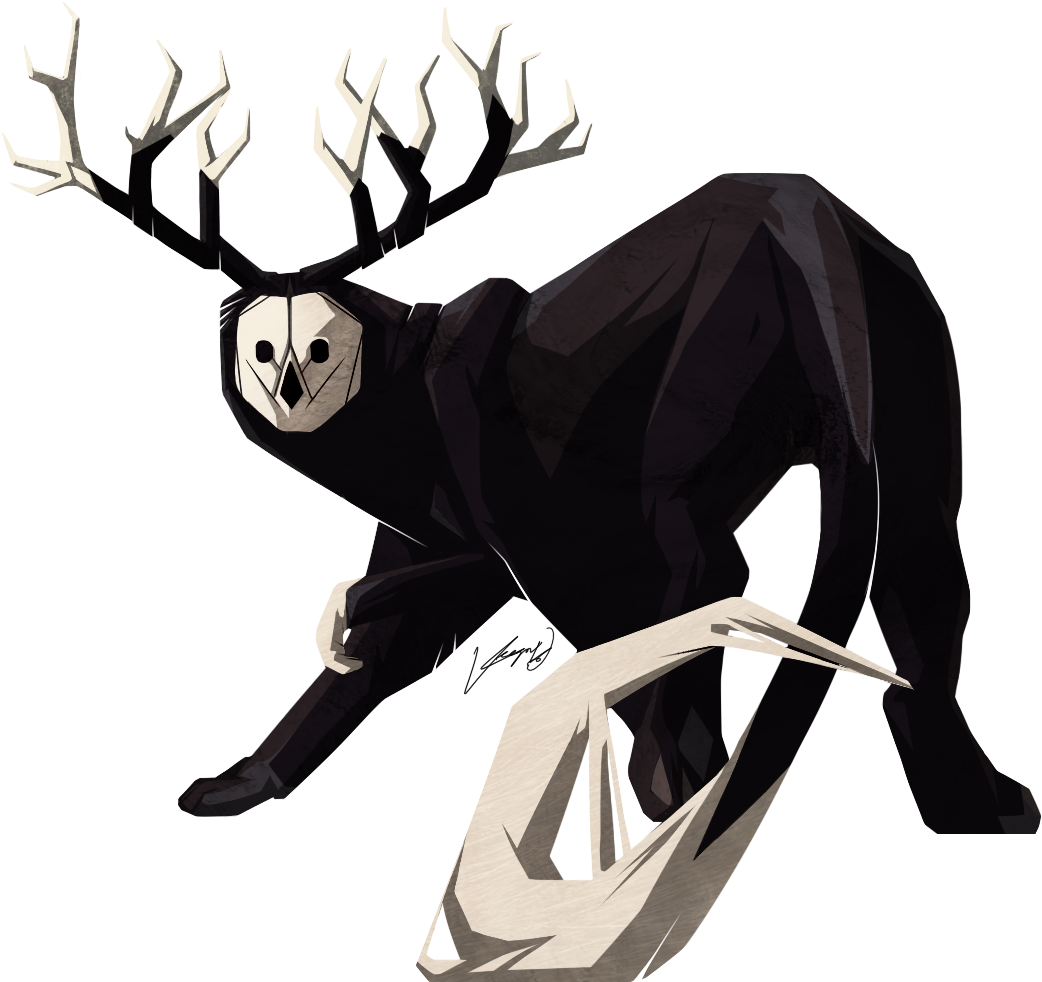 When The Cat's Away, The Mice Are Playin' They're Messin'around - Reindeer (1120x1060), Png Download