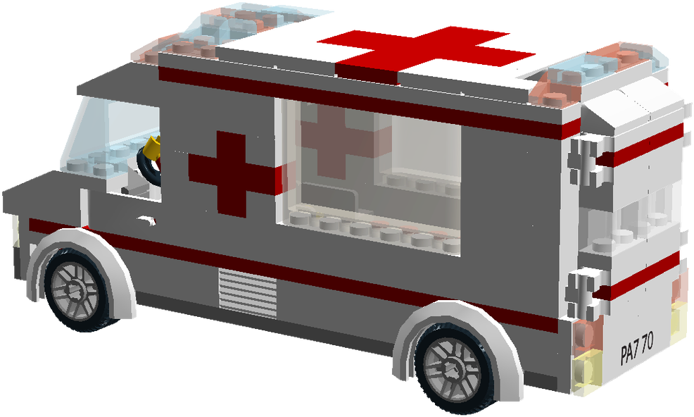 Banner Transparent Stock Lego Ideas Product Car - Lego Ambulance Png (1600x883), Png Download