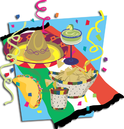 Mexicanfood - Mexican Day Png (400x417), Png Download