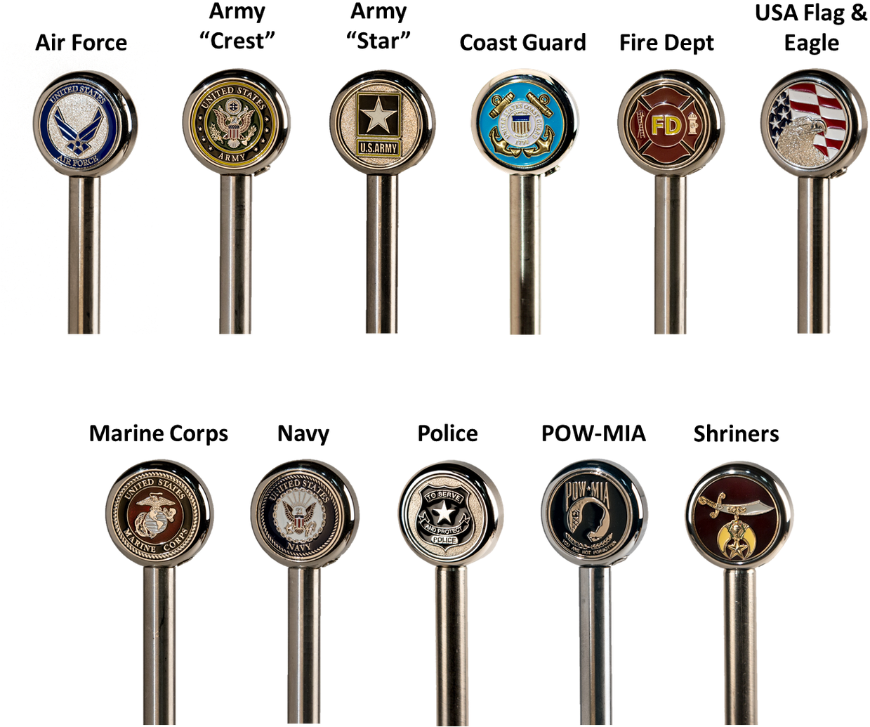 Decorative Topper Options - Pro Pad | Pole 9" Stainless Eagle | Pole9fet (1280x1280), Png Download