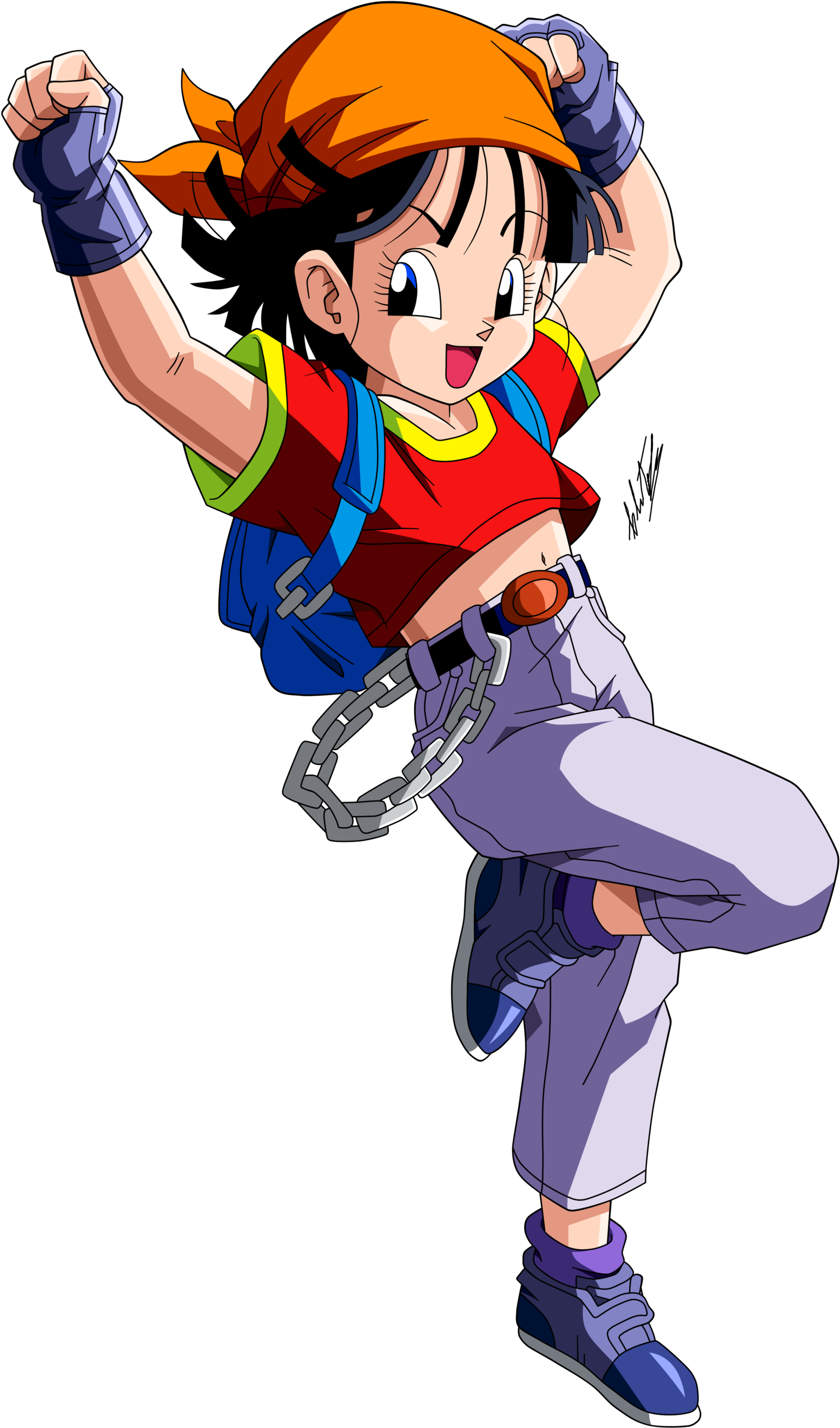 Pan - Pan Dragon Ball (1600x2693), Png Download