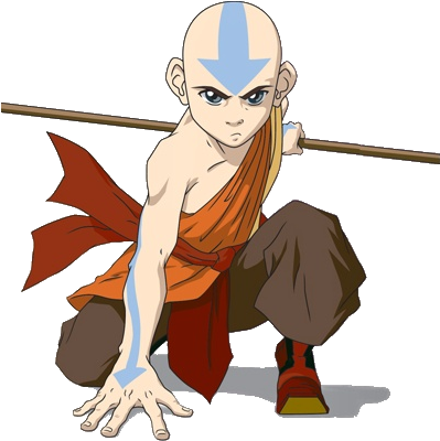 Aang Appa Katara Sokka Clothing Cartoon Fictional Character - Avatar Airbender (398x422), Png Download