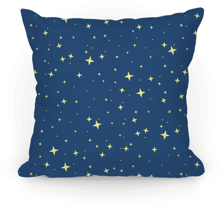 Blue Twinkling Star Sparkles Pattern Pillow - Color Blind Test Baseball (484x484), Png Download